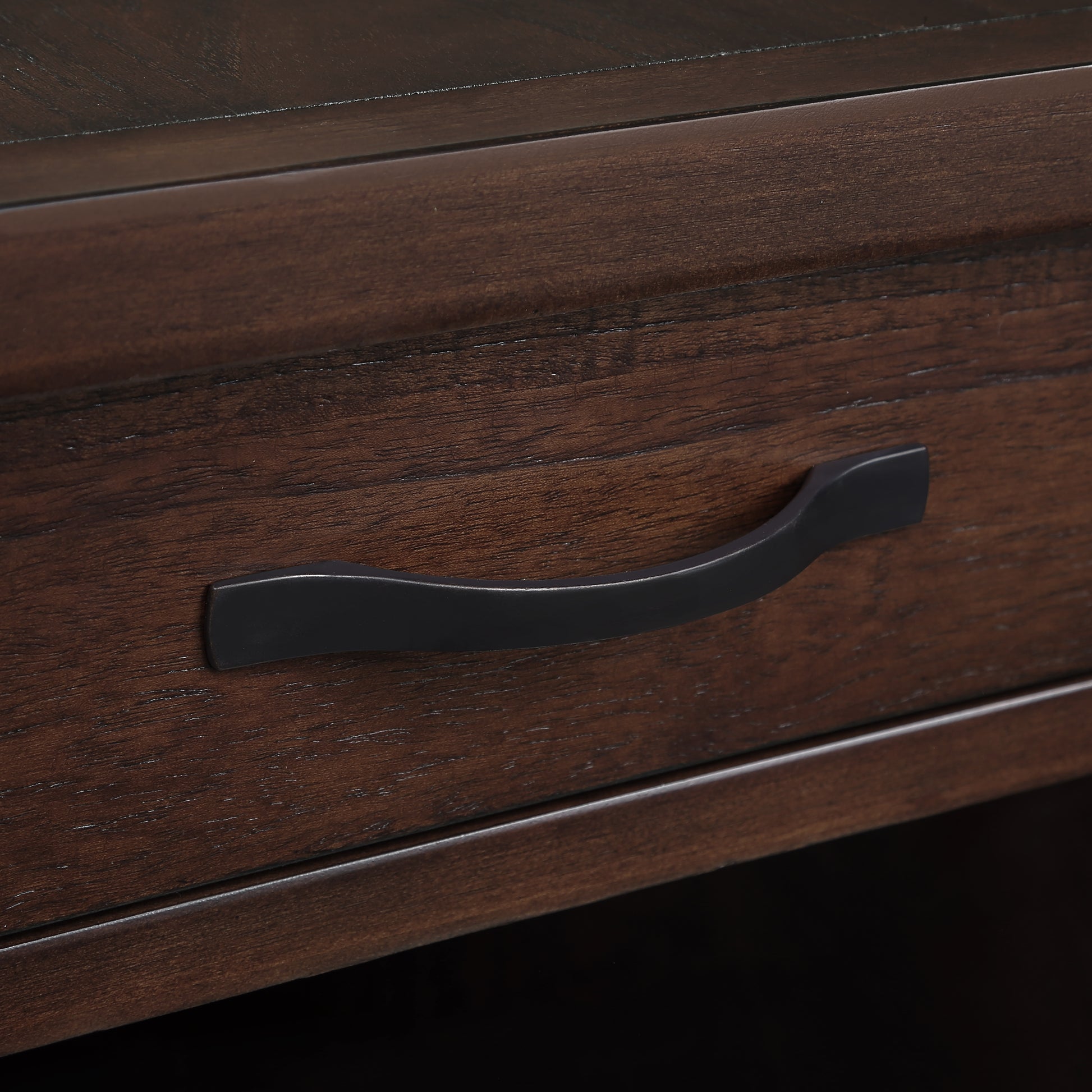 2 Tier Retro Hexagon Living Room Solid Wood Coffee Table With Shelf & Drawer, 36'' Mid Century Center Coffee Table For Living Room, Office. Light Espresso Light Espresso Pine