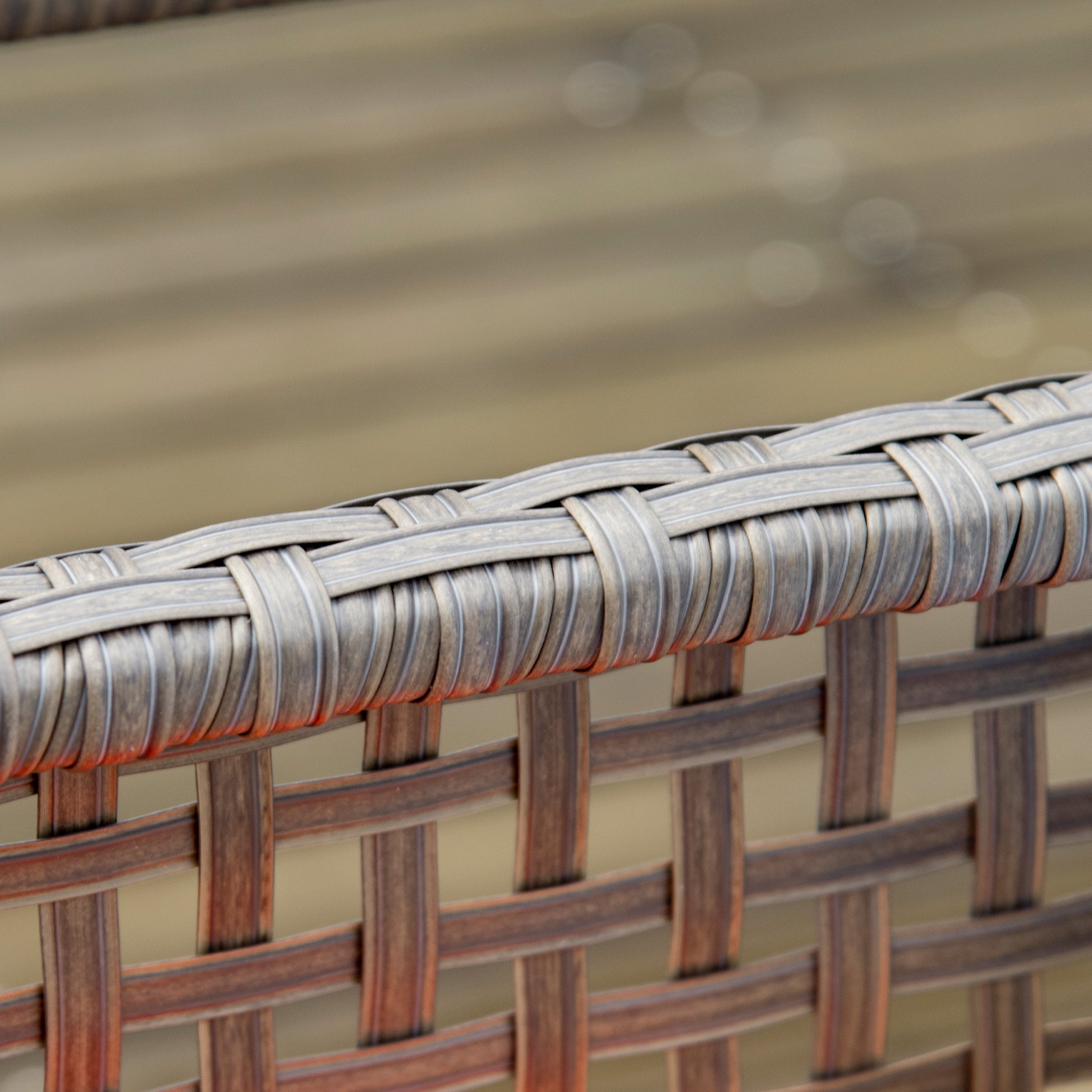 Outsunny Patio Wicker Pool Float Storage With Wheels, Outdoor Rolling Pe Rattan Pool Caddy, Includes Compartment And Basket, For Pool, Garden, Deck, Light Gray Gray Steel