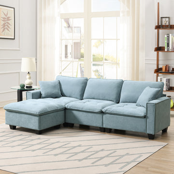 6006C Package Light Blue Suede 1 Seat