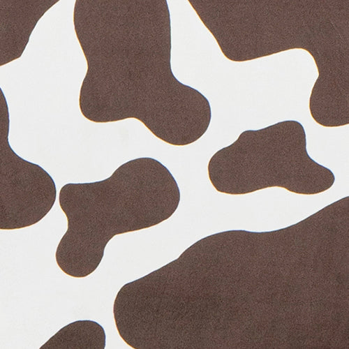 Techni Sport Ts85 Brown Cow Series Gaming Chair Caster Nylon Brown Office Spot Clean Rectangular Modern Handle Office Chairs Solid Back Fabric Metal