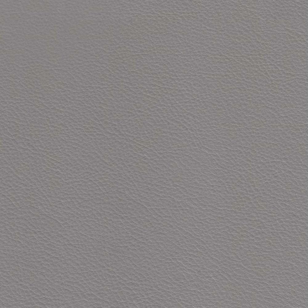 Monroe Leather Chair Silver Grey Memory Foam Genuine Leather