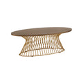Mercer Coffee Table Bronze Solid Wood