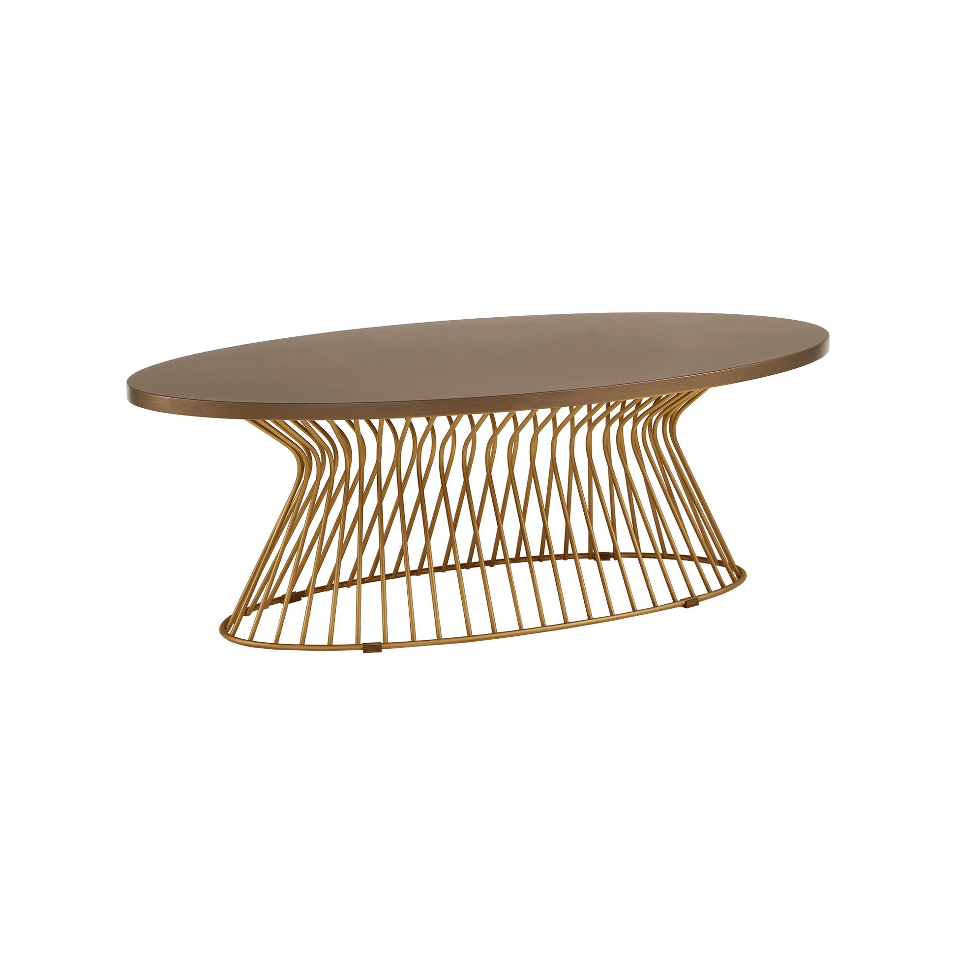 Mercer Coffee Table Bronze Solid Wood