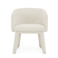 Modern Style Simple And Elegant Chair, Beige Leisure Chair, Suitable For Dining Bedroom Living Room Reception Desk Assembly Required Beige Beige Foam