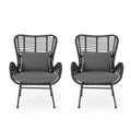 Montana Chair Grey Iron Plastic