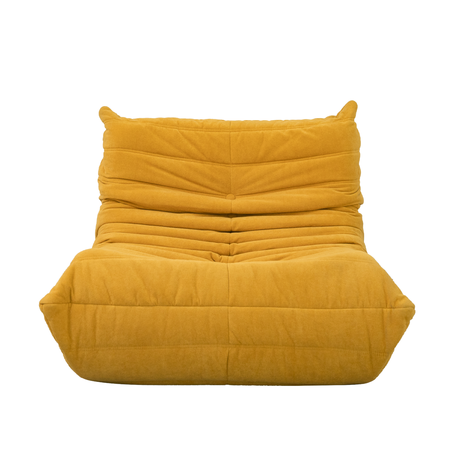 Floor Sofa Bean Bag Chair For Adults Fireside Bean Bag Lounger Memory Foam Chair For Home, Office, Apartment Or Gaming Venue Yellow Polyester Primary Living Space Firm Art Deco Armless Foam Polyester Blend