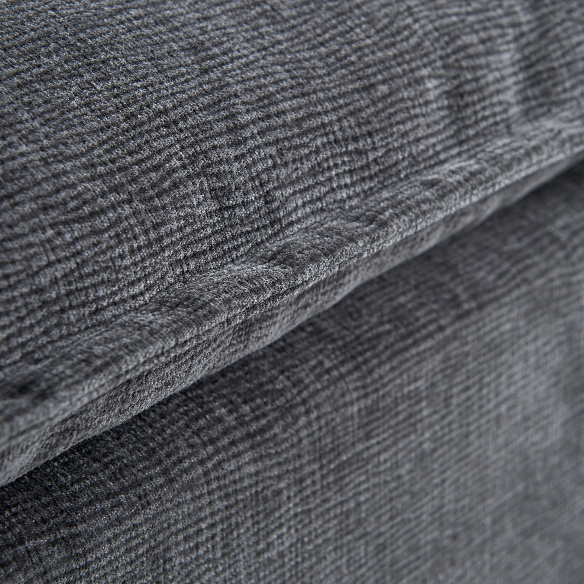 Mid Century Modern 3 Seater Sofa Couch For Living Room Modular Sectional Armless Sofa, Ultra Soft Chenille Fabric, Sturdy Frame, Comfortable And Stylish Furniture Gray Foam Chenille 3 Seat