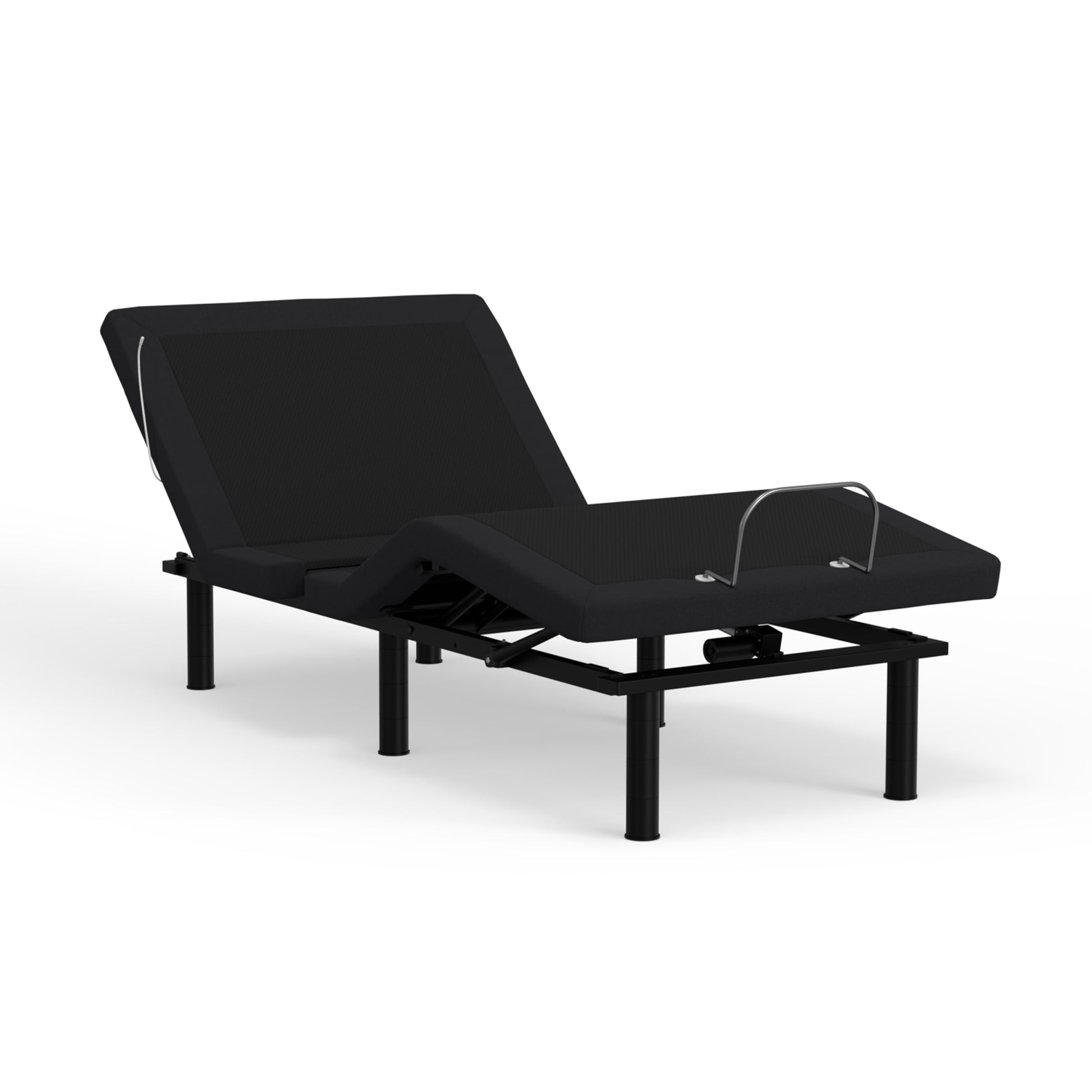 Model G2 Adjustable Base Twin Long: Voice Command, Glide Tech, Led Lights, Zero Clearance Twin Xl Dark Grey Metal