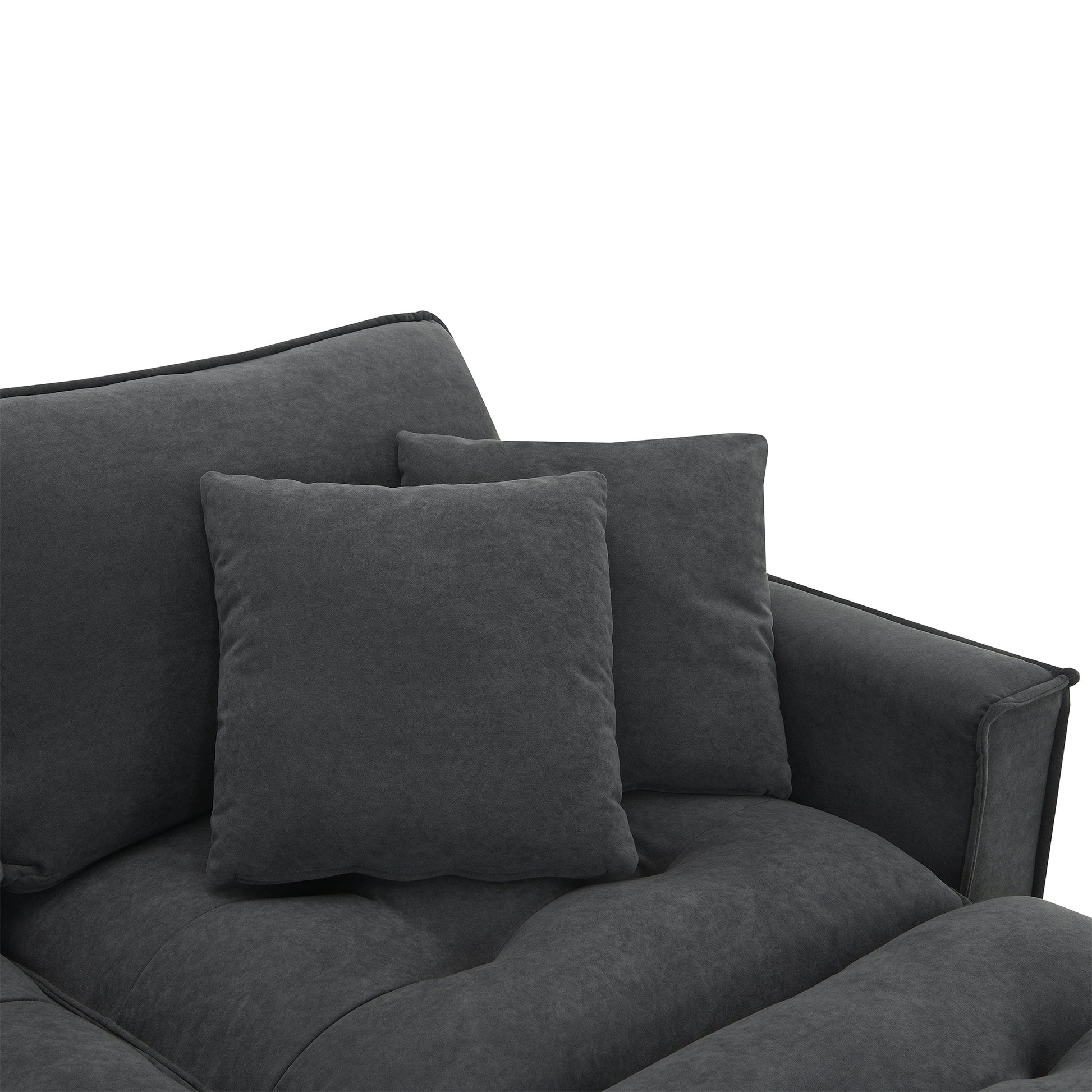 6006E Package Dark Gray Suede 1 Seat