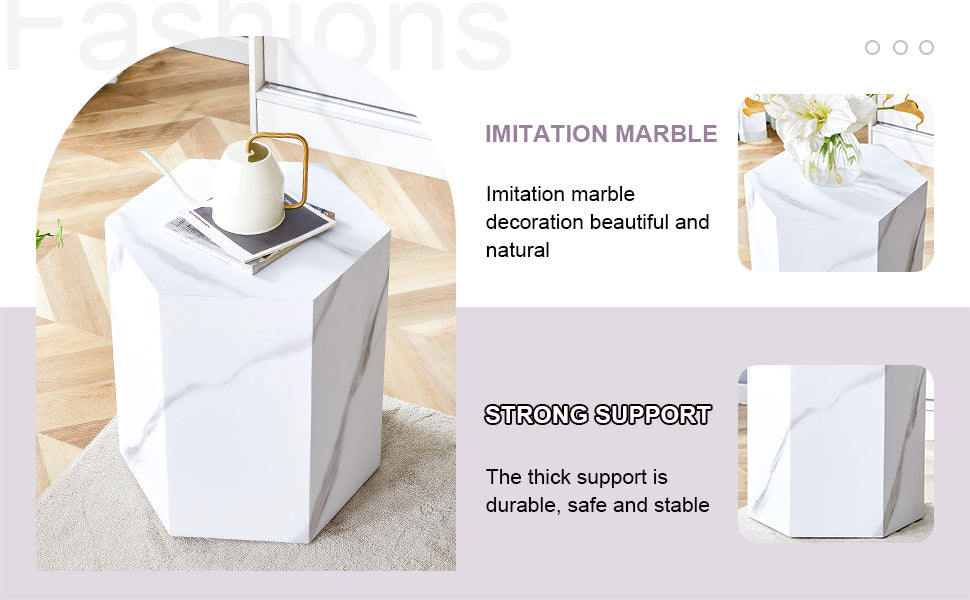 Modern Mdf Coffee Table, With Complex Texture Patterns, Style And Texture Coffee Table To Redefine Your Interior Decoration And Enhance Your Living Space, Stylish And Durable Design White Mdf