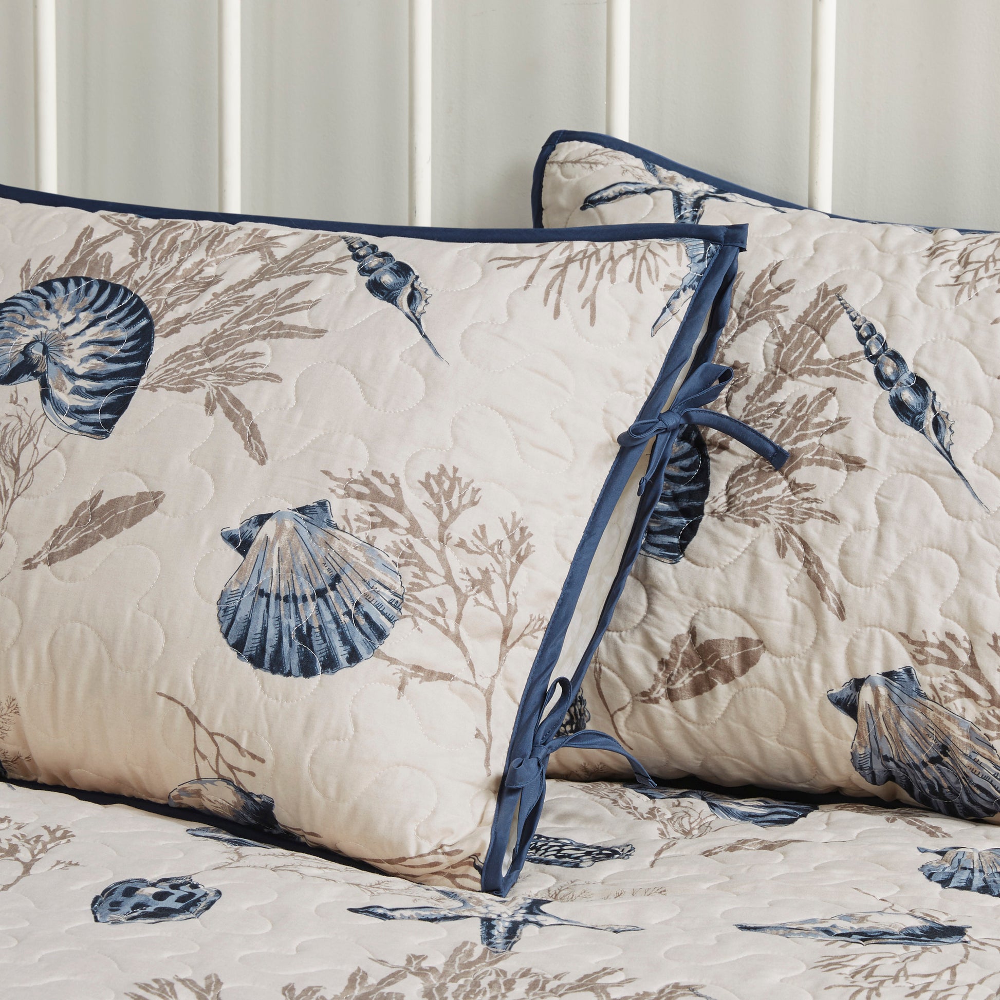 6 Piece Reversible Printed Microfiber Daybed Cover Set Blue Daybed Blue Microfiber