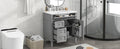 30'' Bathroom Vanity With Top Sink, Modern Bathroom Storage Cabinet With 2 Drawers And A Tip Out Drawer, Single Sink Bathroom Vanity Grey Modern Mdf Ceramic,Solid Wood Mdf