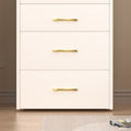 3 In 1 Vanity Desk With Open Top Mirror,Small Make Up Vanity Set With Visible Glass Desktop,Compact Makeup Vanity With 3 Drawers,Dressing Table For Bedroom White White Drawer 3 Drawers Bedroom Ball