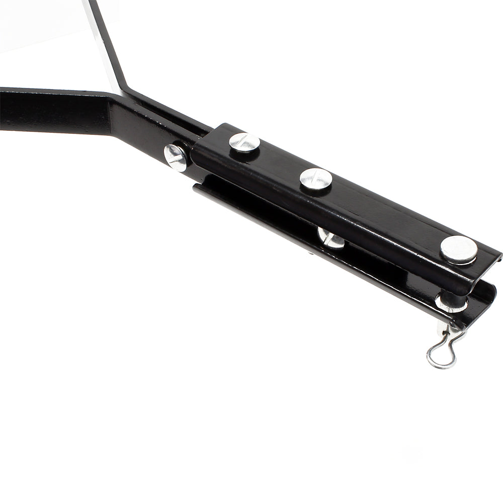 Combination Push Tow Poly Lawn Roller With Easy Turn Tethered Plug, 14 By 24" 60L 16 Gallon Black Steel