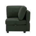 Palmilla Corner Sofa Green Green Polyester 1 Seat