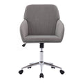 Ty Office Chair Gray Velvet