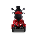 Xl3D4L Electric Mobility Recreational Travel Scooter For Adults,Mobility Scooters For Seniors, 4 Wheel Powered Mobility Scooters Red Abs Pc Abs Pc