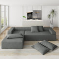Modern Upholstered Sectional Sofa Couch Set,Modular 108