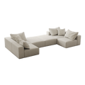 Oversized Sponge Cloud Sofa,Modern Upholstered Sectional Sofa Couch Set,Modular 162