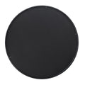 Elk 36 Inch Accent Wall Mirror, Antique Black Round Metal Frame, Baroque Black Iron