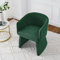 Modern Style Simple And Elegant Chair, Green Leisure Chair, Suitable For Dining Bedroom Living Room Reception Desk Assembly Required Green Green Foam