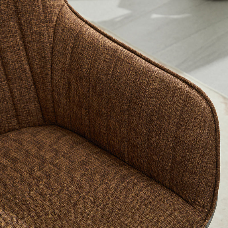 Ts Leisure Chair Dining Chair Black Brown Grey Linen