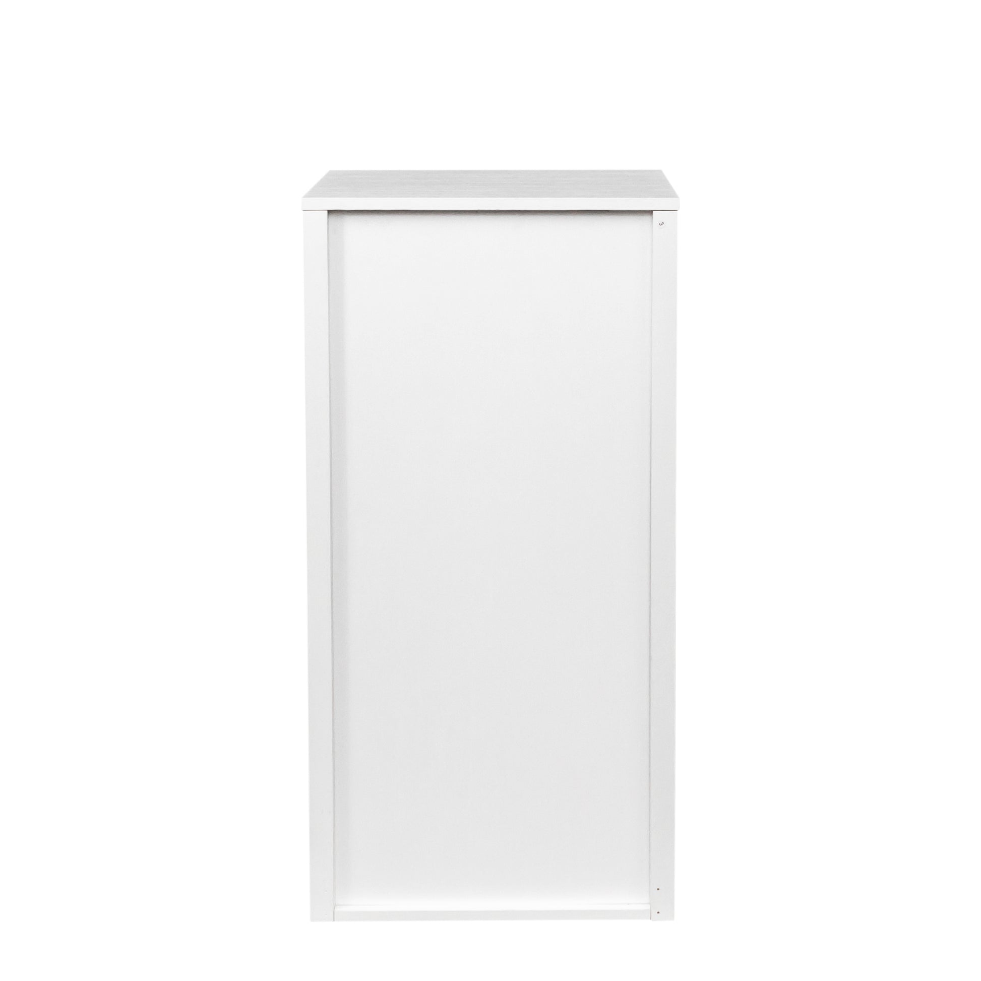 Brown Walnut Color Modular 32 Wine Bar Cabinet Buffet Cabinet White Particle Board Mdf