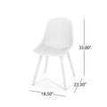 Posey Chair White Polypropylene