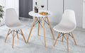 1 Table 2Chair,3Pcs 1Set,Dining Set,Dining Table,Office Table,Coffee Table White Mdf