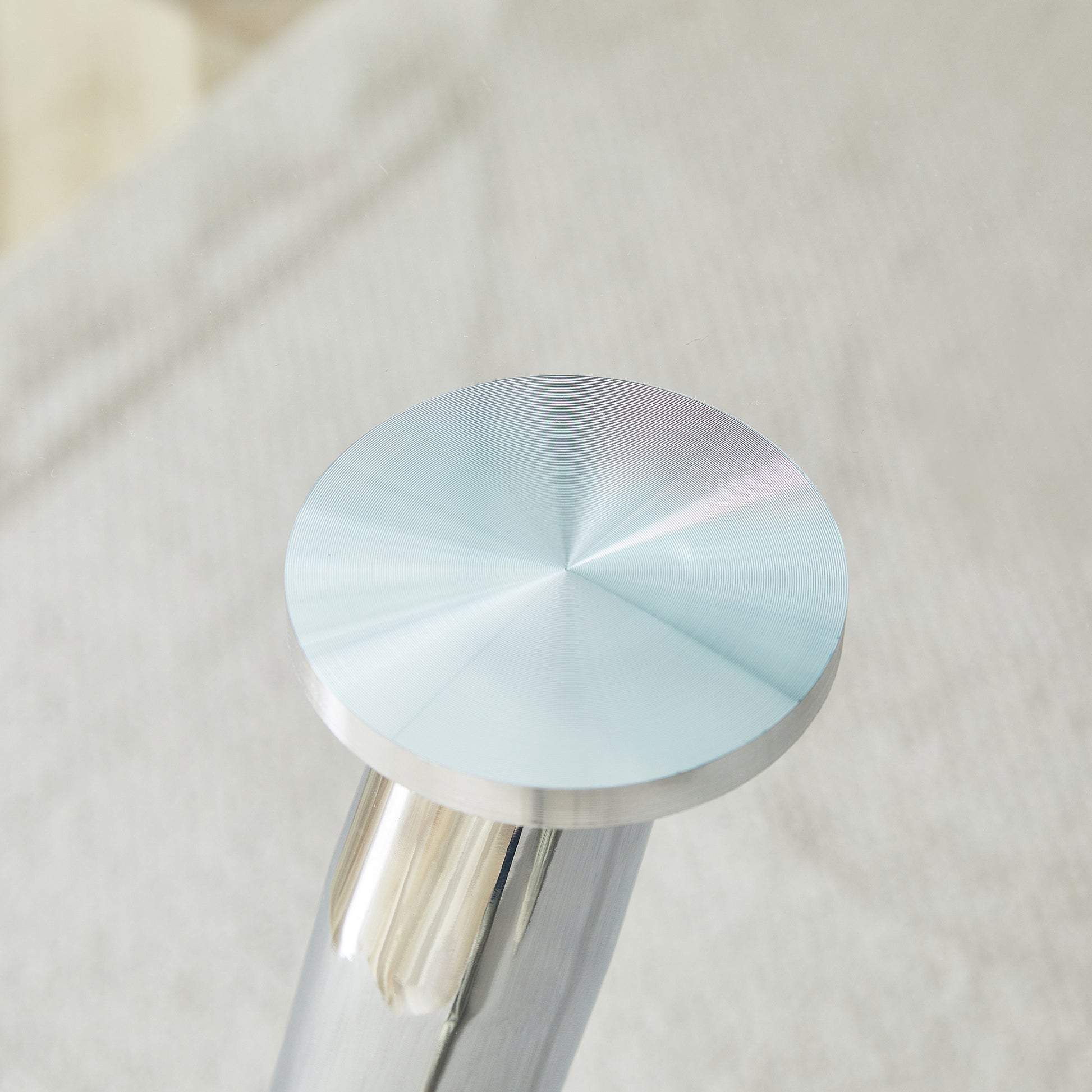 Table And Chair Set.Modern Rectangular Glass Dining Table With A Tempered Glass Tabletop And Silver Metal Legs, Paired With Multiple Chairs Designed With Pu Cushions And Silver Metal Legs. Black Silver Seats 6 Tempered Glass