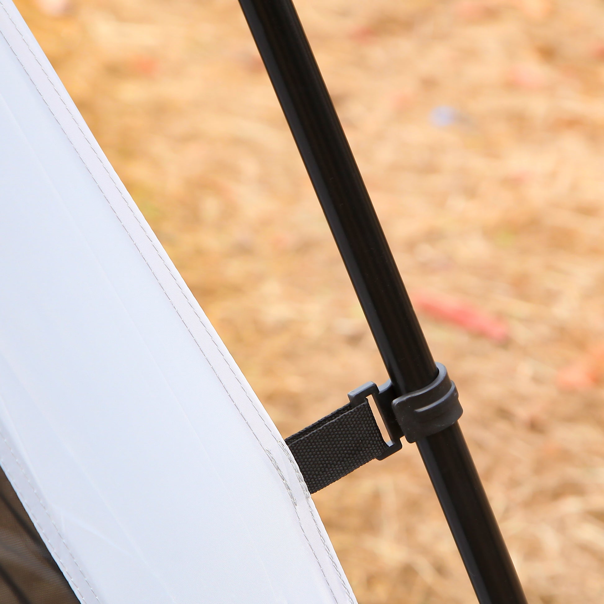 Outsunny 12' X 12' Screen House Room, 8 Person Camping Tent W Carry Bag And 4 Mesh Walls For Hiking, Backpacking, And Traveling, Easy Set Up, Sky Blue Blue Polyester