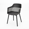 Azalea Chair Black Polypropylene