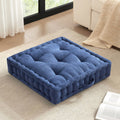 Poly Chenille Square Floor Pillow Cushion 24X24