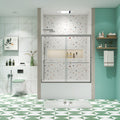 Bathtub Bypass Shower Door, Sliding Door, With 1 4