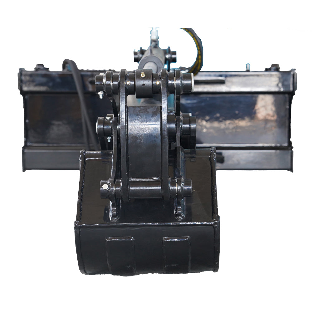 Skid Steer Attachmnets Backhoe Digger Bucket Black Iron