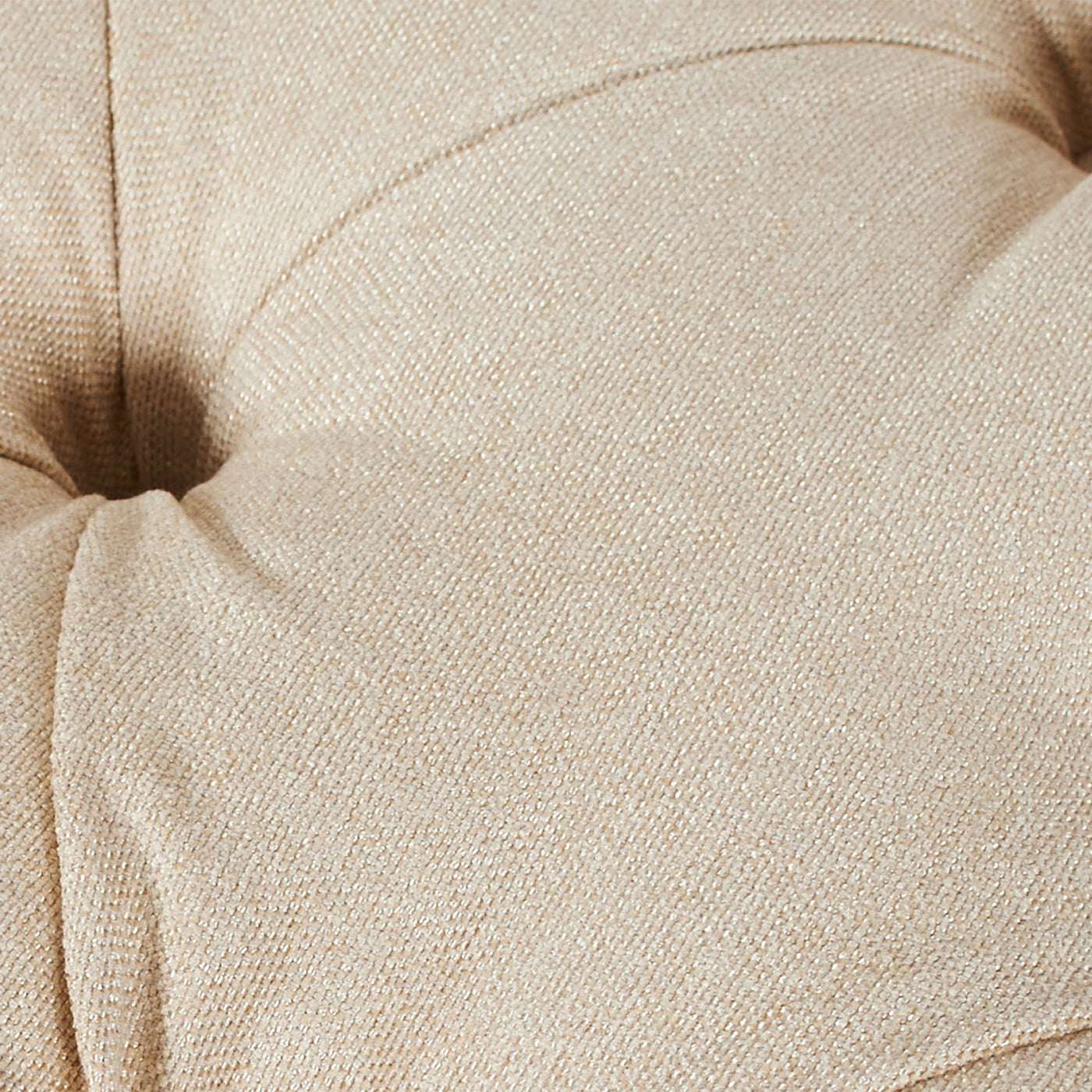 Harrison Tufted Roll Arm Chaise Lounge, Beige Chenille Beige Foam Chenille