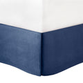 7 Piece Jacquard Comforter Set Navy Cal King California King Navy Polyester
