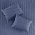 2 Piece Quilt Set Navy Twin Twin Xl Twin Navy Cotton