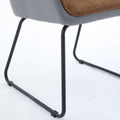 Ts Leisure Chair Dining Chair Black Brown Grey Linen
