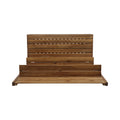 Sylmar Storage Bench With Rack Teak Acacia Wood