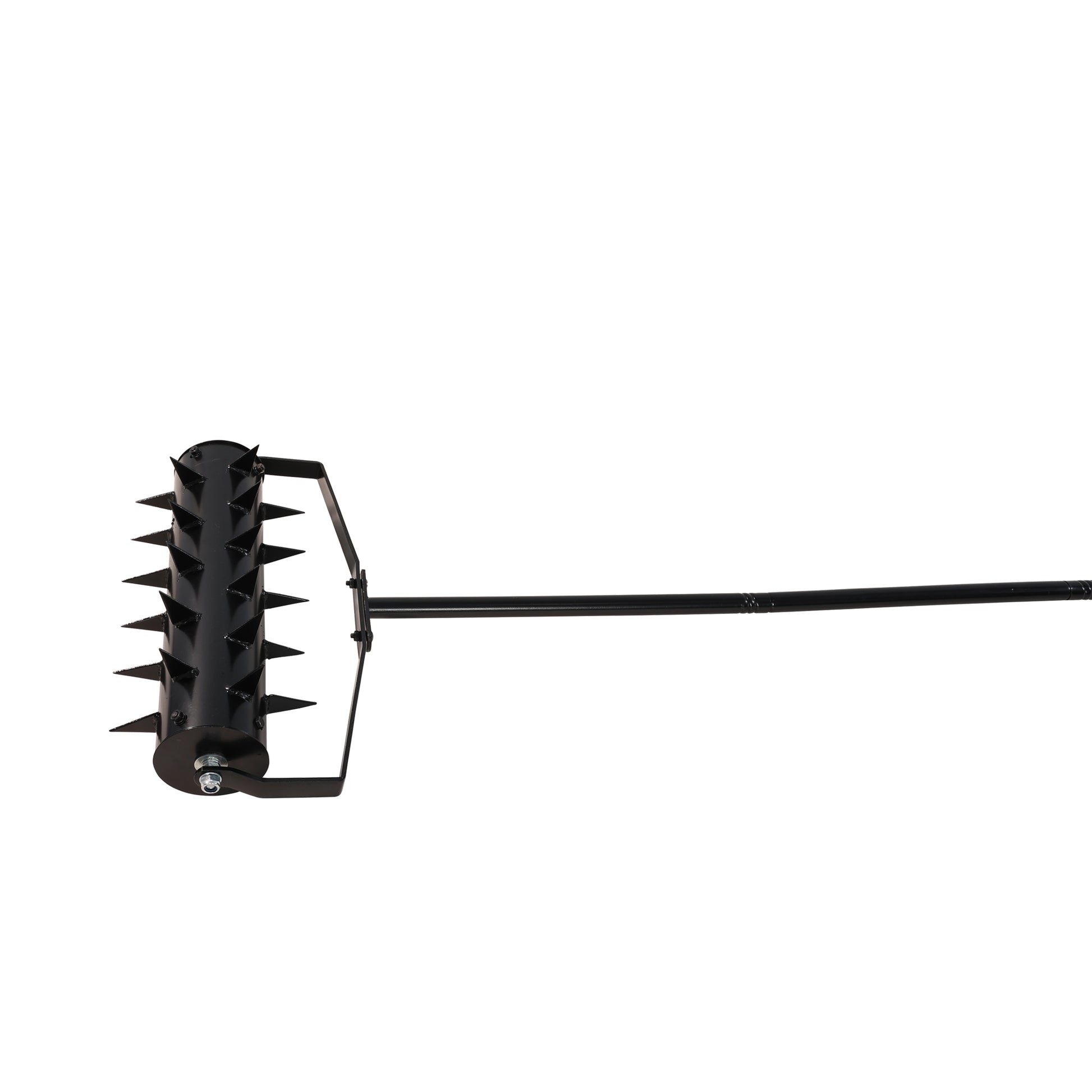 Lawn Aerators, Gardens, Yards, Loose Soil In Farmland,Gardening Lawn Aerator Tool, Upgraded Heavy Duty Aerator Lawn Soil Penetrator Spikes, For Garden Grass Patio Yard. Black Iron