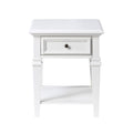 Charlestown 3 Piece Table Set White Wood