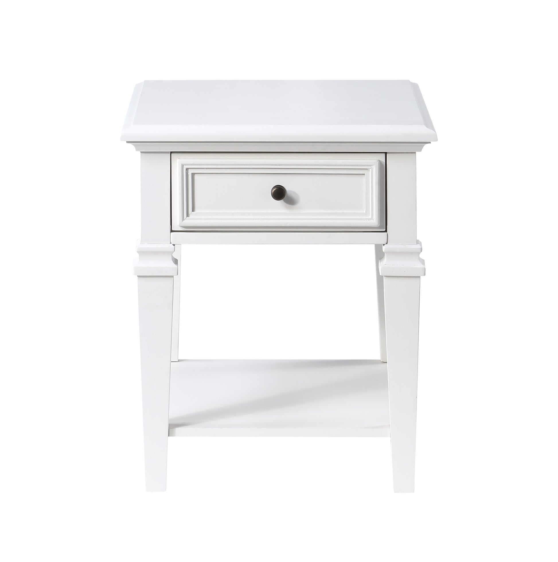 Charlestown 3 Piece Table Set White Wood