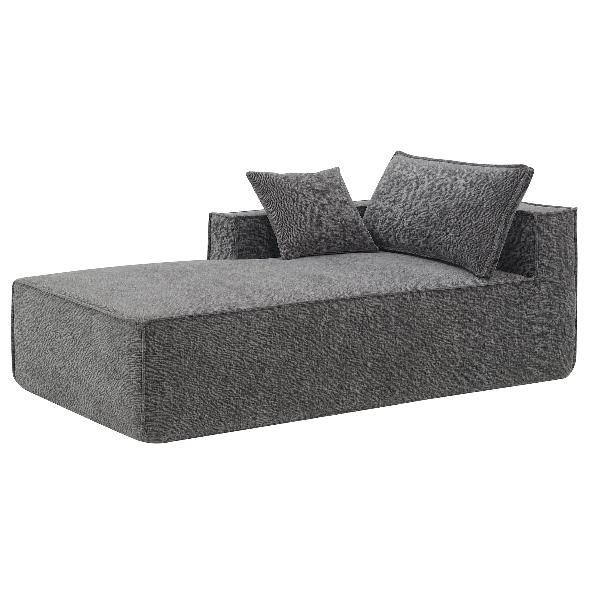 9587G Package Gray Chenille 1 Seat