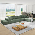 Modern Upholstered Sectional Sofa Couch Set,Modular 132