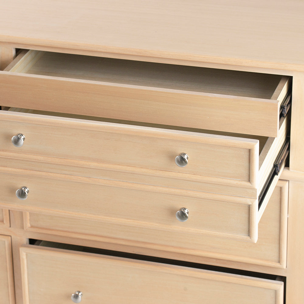 52X18X35" Cabinet Brown Mdf