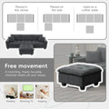 6006E Package Dark Gray Suede 1 Seat