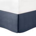 7 Piece Jacquard Comforter Set Navy Cal King California King Navy Polyester