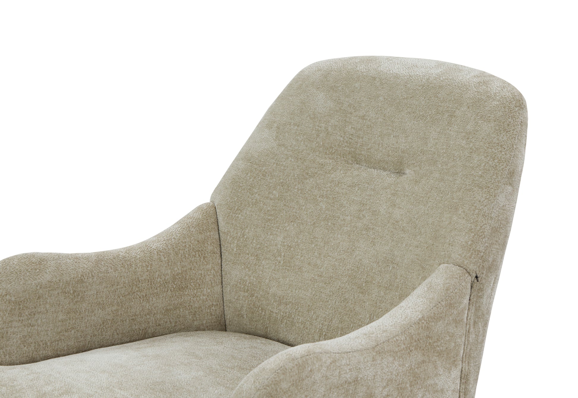 Chenille Armchair, Modern Style Accent Chair With Wood Legs, Comfy Design For Living Room, Bedroom, Office, Light Grey Gray Foam Wood Fabric