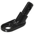 Aosom Steel Bike Trailer Coupler Attachment, Type 'B' Bicycle Trailer Hitch Connector For Cargo, Child And Pet Trailers Black Metal